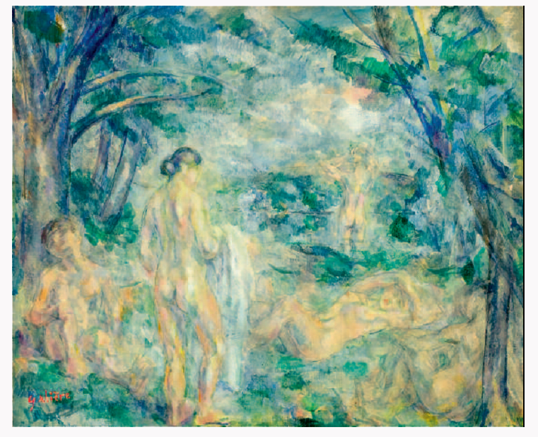 peinture de Victorin Galière  - parradis terrestre