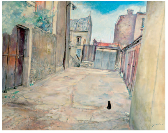 Passage de la Duée, peinture de Victorin Galière